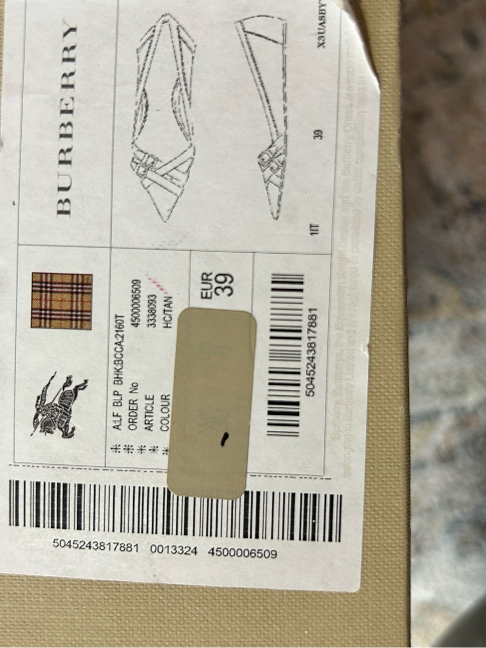 Burberry flats - Picture 6 of 6